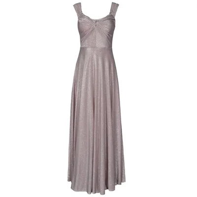 Vestido Talle con Nudo Nylon Metálico Philosophy Jr Nights para Mujer