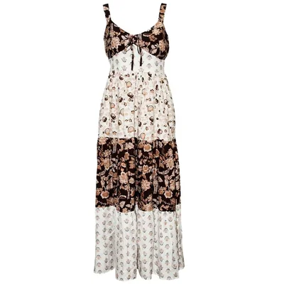 Vestido Estampado con Jareta Philosophy Jr Collec para Mujer