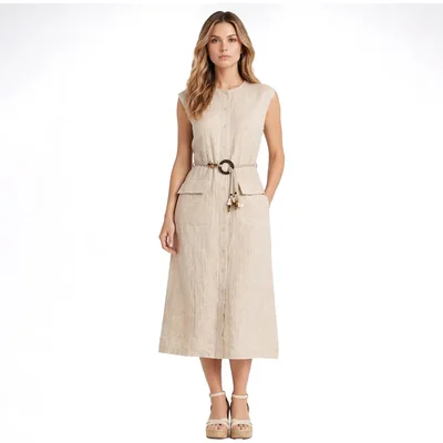 Vestido Largo Sin Mangas Foley's para Mujer
