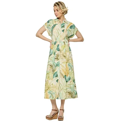 Vestido Cuello Sport Manga Larga Foley's para Mujer