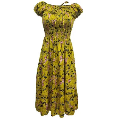 Vestido Estampado Dulce Guayaba para Mujer