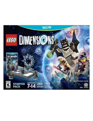 Lego Dimensions Starter Pack Us Fc Mx Edición Estándar para Wii U Juego Físico