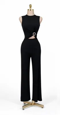 Conjunto canalé de dos piezas con aro lateral negro LC