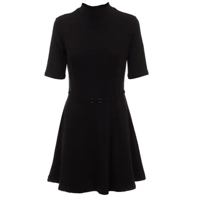 Vestido Liso con Detalle de Cinturón Lifestyler para Mujer