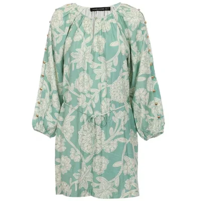 Vestido Estampado con Botones en Manga Voltaire & Voltaire para Mujer