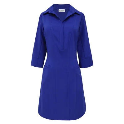 Vestido Corto Tipo Camisero City Femme para Mujer