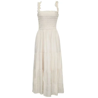 Vestido Largo con Smock Philosophy Jr Collec para Mujer Casual