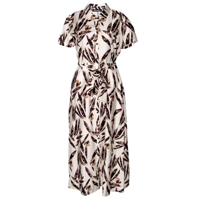 Vestido Camisero con Amarre Philosophy Jr Collec para Mujer Formal