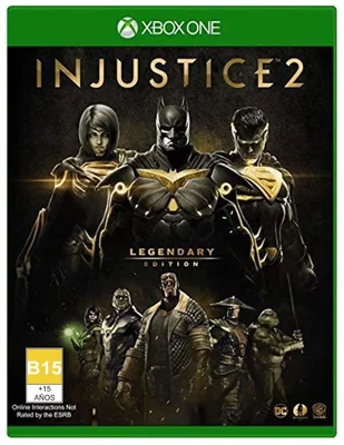 Juego edición especial injustice 2 legendary edition legendary para xbox one