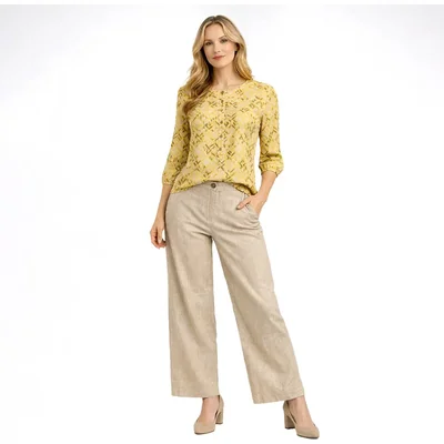 Blusa Manga 3/4 Estampada Foley's para Mujer