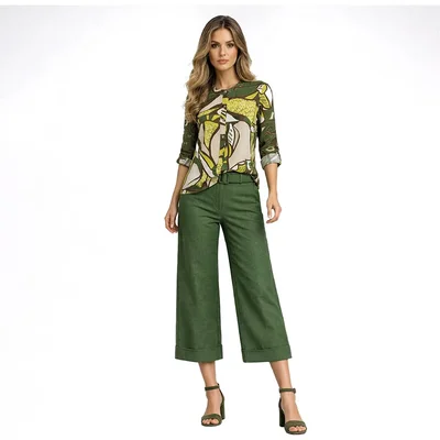 Blusa Estampada Manga 3/4 Foley's para Mujer