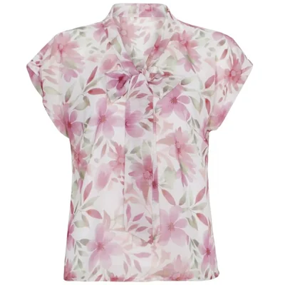 Blusa Estampada Escote V para Mujer Ecof Vy Ecofashion
