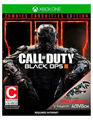 Call Of Duty Black Ops 3 + Zombies Chronicles Microsoft estándar para Xbox One
