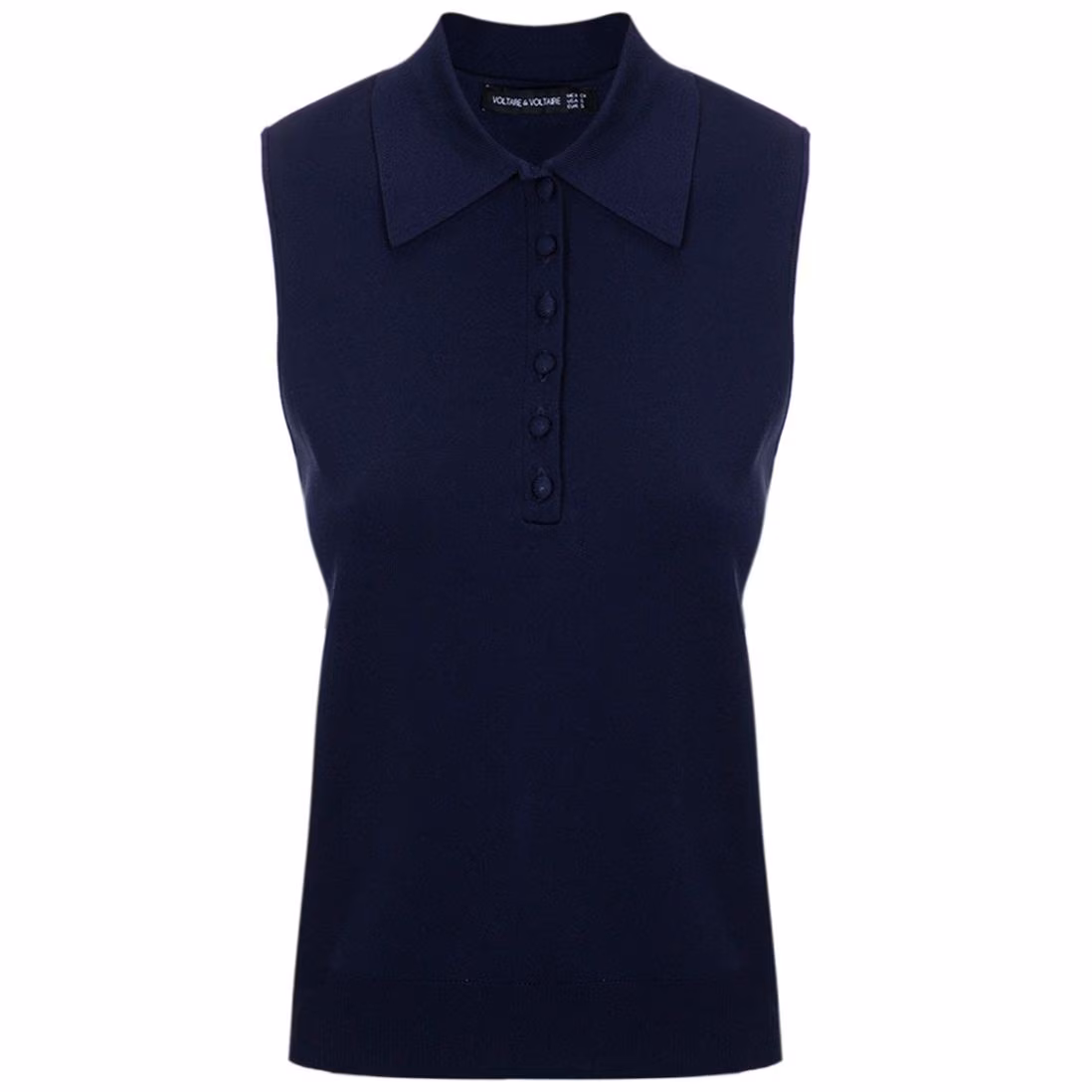 Playera Tipo Polo Lisa Voltaire & Voltaire para Mujer