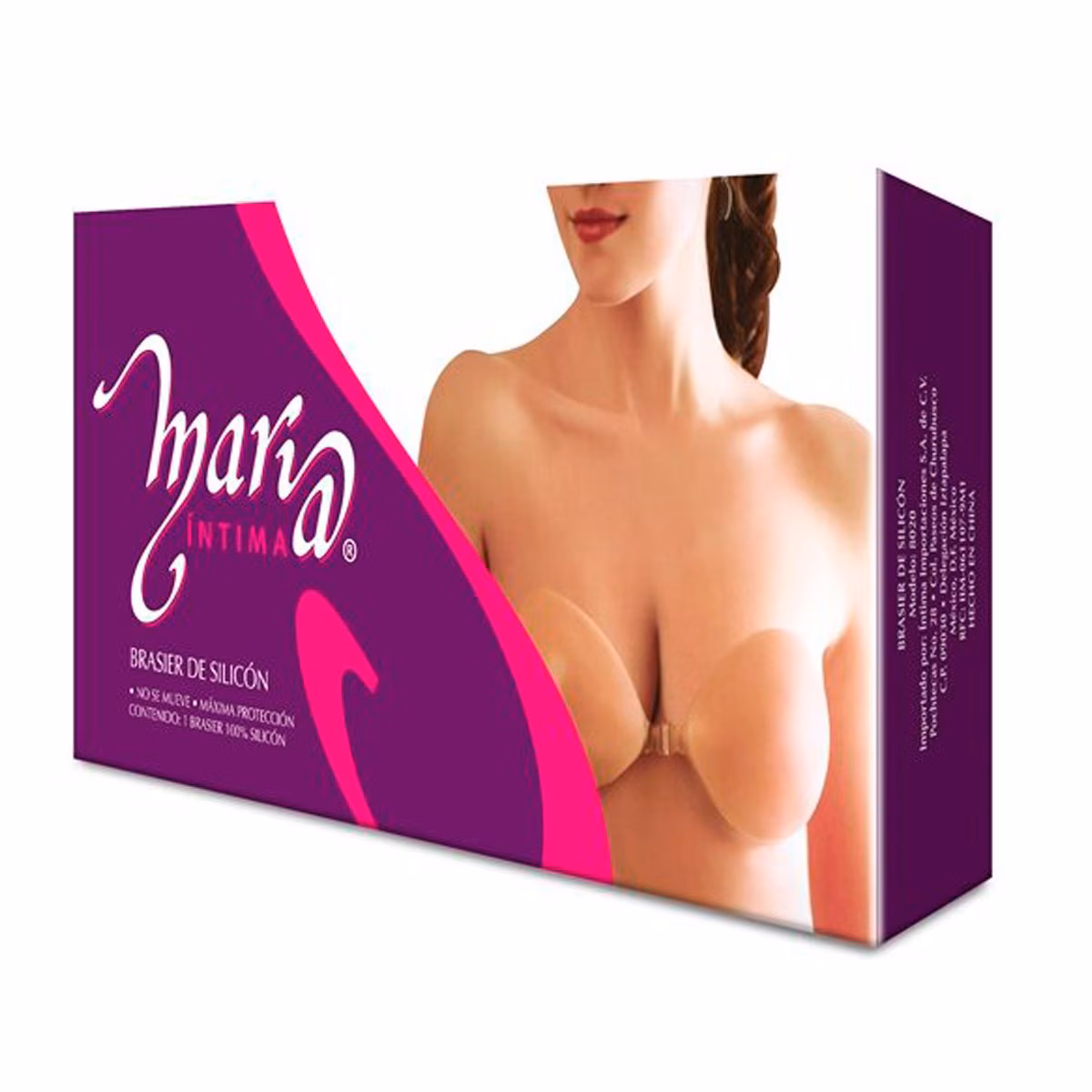Brasier de Silicón Sin Tirantes Maria Intima para Mujer
