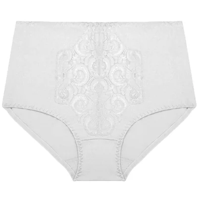 Pantaleta Completa con Encaje al Frente Ilusión