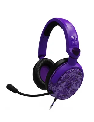 Audífonos Over-Ear Gen Brand C6-100Camo-Pur-4G alámbricos con cancelación de ruido