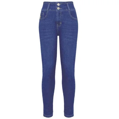 Jeans Pump Up Skinny Pretina Ancha Royal Polo Club para Mujer