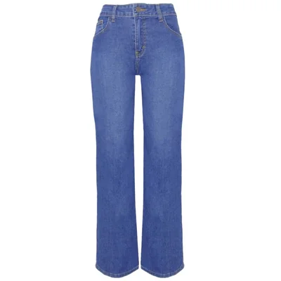 Jeans Corte Baggy Jeans Beronna para Mujer