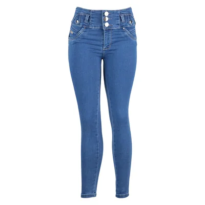 Jeans 3 Botones Ciclon Jeans para Mujer