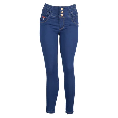 Jeans 3 Botones Ciclon Jeans para Mujer