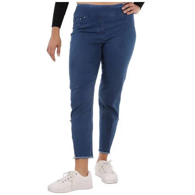 Jeans Tapered Cintura Elástica Ruby Rd para Mujer