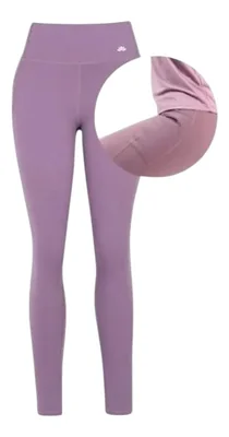 Leggin Fit For Fun Stop, Color Lila, Talla Extra Grande, Dama