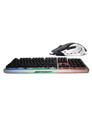 Kit 2 en 1 Teclado y Mouse Naceb Cyborg Gamer 3200 DPI NA-0911