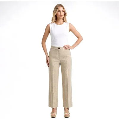 Pantalón Liso Recto Foley's para Mujer