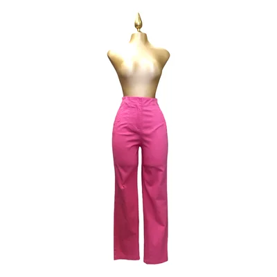 Pantalón alto Fucsia para mujer LC
