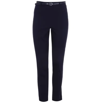 Pantalón Liso con Cinturón Apostrophe para Mujer