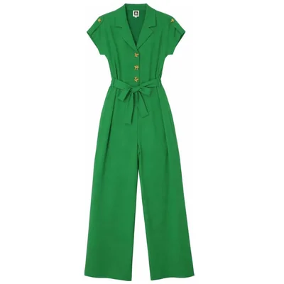 Palazzo Liso con Botones Anne Klein para Mujer
