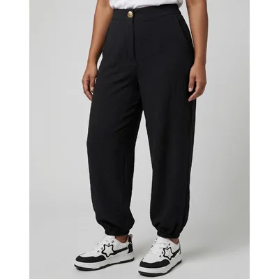 Pantalón Mujer Moda Jogger Negro Stfashion 52405809