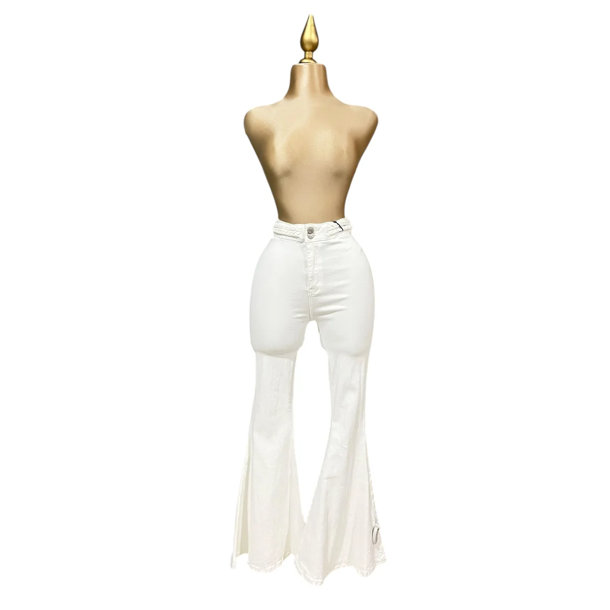 Pantalón Blanco Para Dama LC