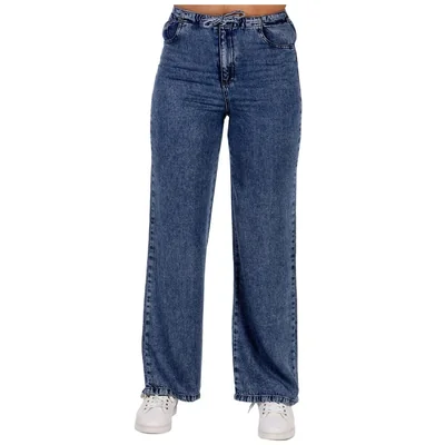 Pantalón Wide Leg Cordon Denim Dex Mujer