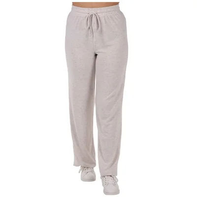 Pantalón Corte Recto Liso Casual Pretina Elástica Dex Mujer