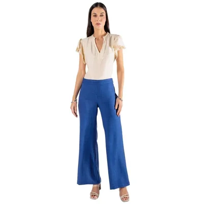 Pantalón Ancho Zucca para Mujer