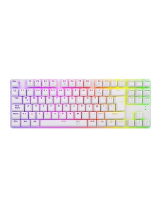 Teclado gamer conexión inalámbrica T-Dagger Bora T-TGK315W-RD-V2-SP