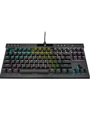 Teclado gamer QWERT inglés Corsair CH-911901A-NA