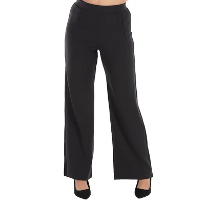 Pantalón de Vestir con Detalle de Botones Life Styler para Mujer