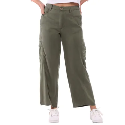 Pantalón Cargo Recto Arqueology para Mujer