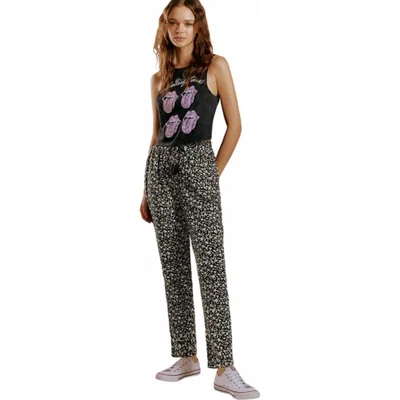 Pantalon casual dama negro Holly Land modelo 2877