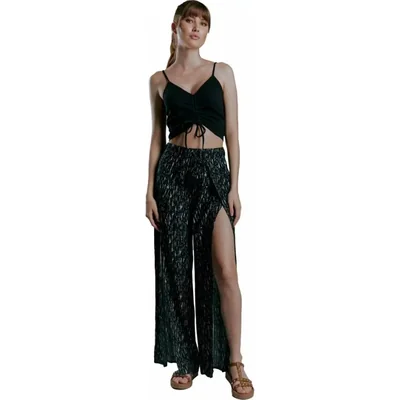 Pantalon casual dama negro Holly Land modelo 2878