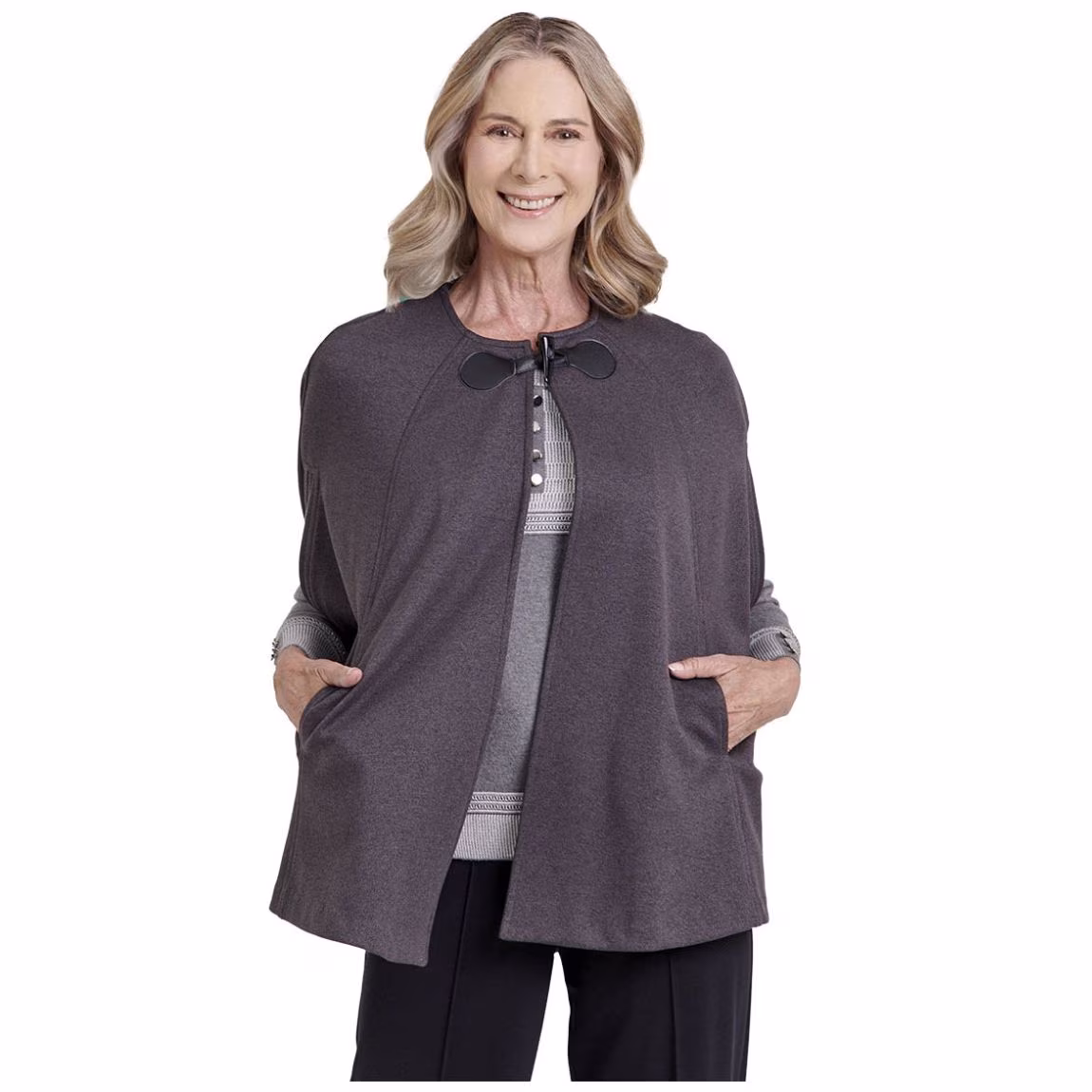 Capa con Broche Vitos para Mujer Casual