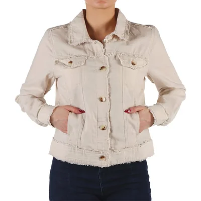 Chamarra Trucker Algodón Casual Arqueology Mujer
