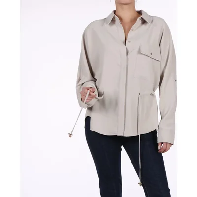 Chamarra con Ajuste en Cintura Lifestyler para Mujer