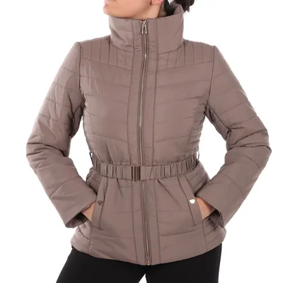 Chamarra Acolchada con Cinturón Life Styler para Mujer