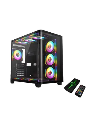 Gabinete Xcase Cube curvo 10 space