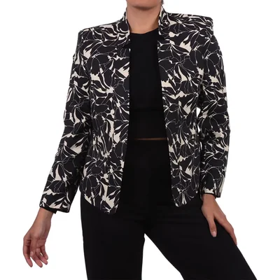 Saco Blazer Estampado Floral Diva By Gamus para Mujer