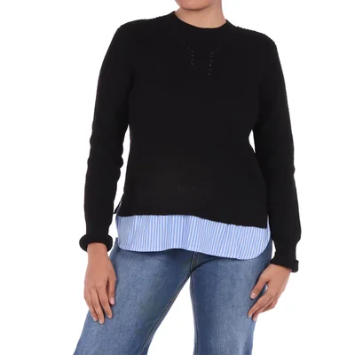 Suéter con Blusa Simulada Life Styler para Mujer